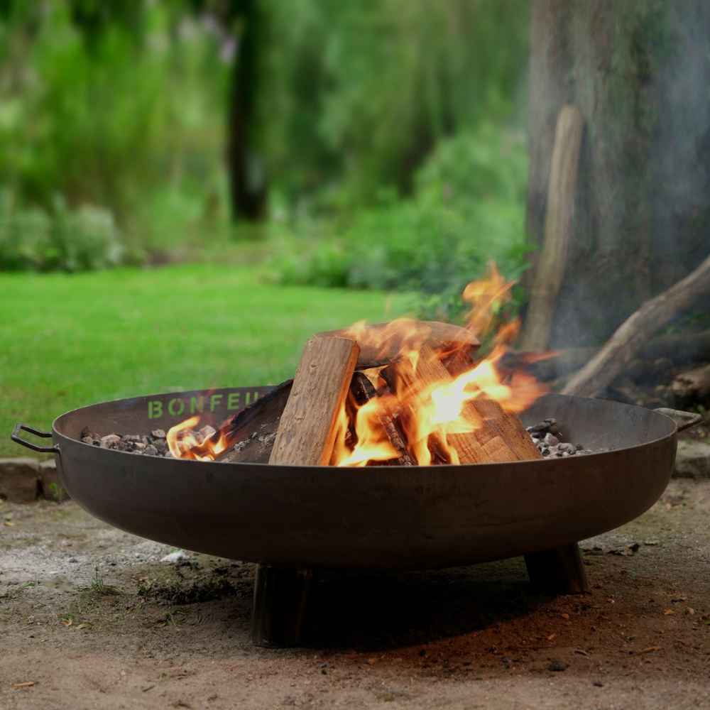 Bonfeu Bonbowl Plus corten steel fire pit