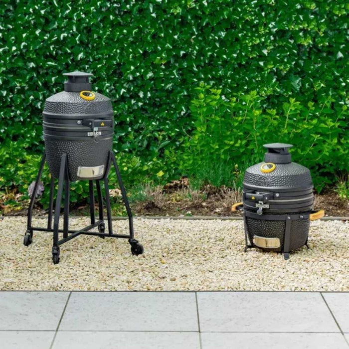 GRLLR Ember Classic 16 Inch Charcoal Black Kamado BBQ