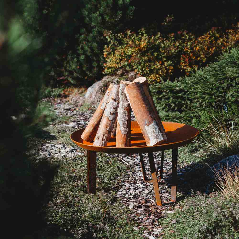 Elegante Corten Steel Fire Pit