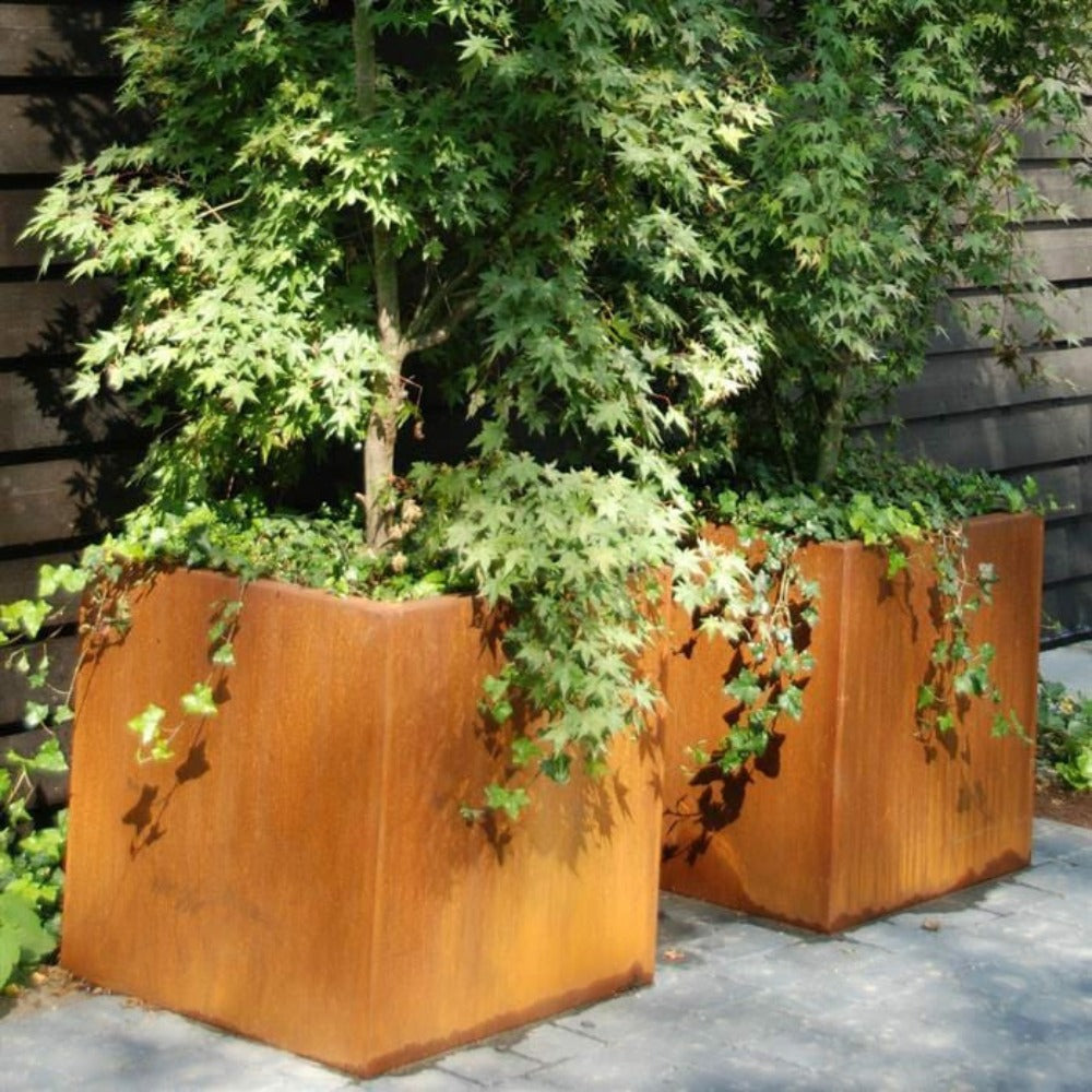 Cortem Steel Planters