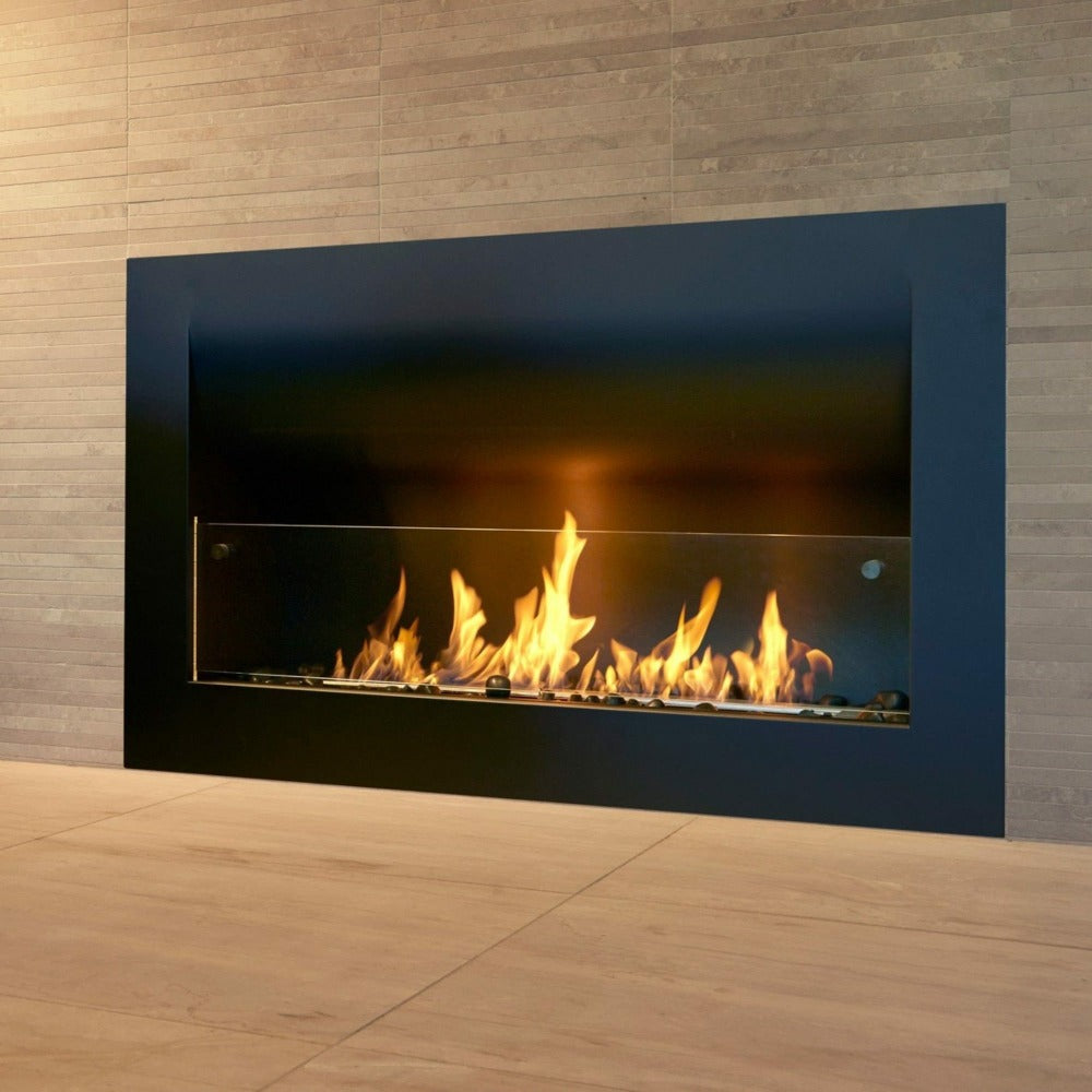 EcoSmart Curved Firebox Bioethanol Fireplace Insert